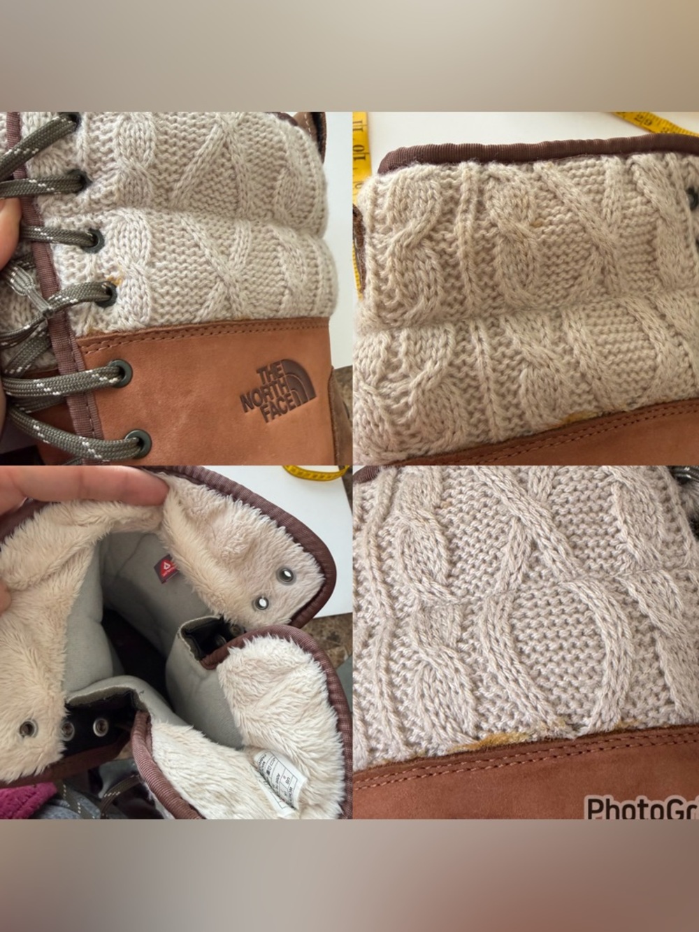 The North Face Women’s Shellista II Knit Winter Boots US 9 - Picture 13 of 16